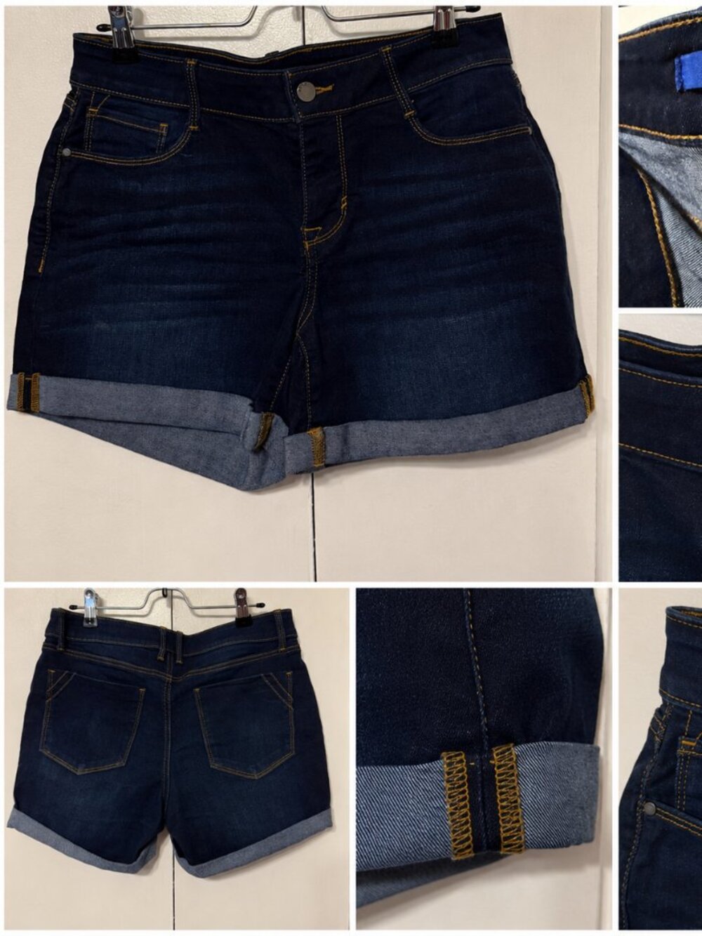 APT. 9 Dark Wash Denim Shorts – Size 10 Short